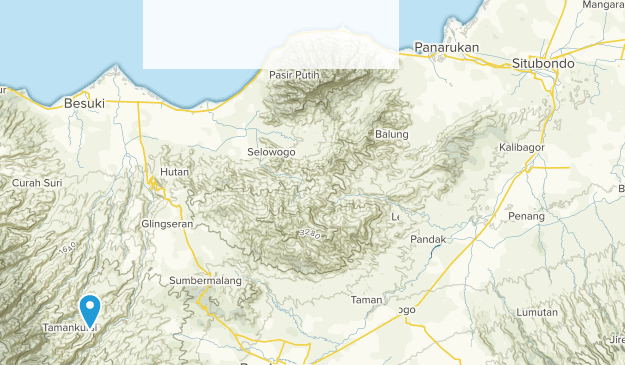 Situbondo, East Java Map
