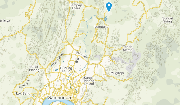 Samarinda, East Kalimantan Map