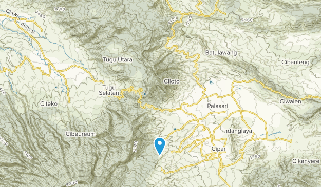 CIANJUR, Jawa Barat Map