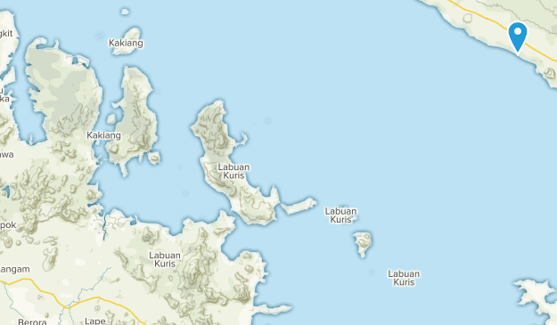 Balinanakardia, Sumbawa Map
