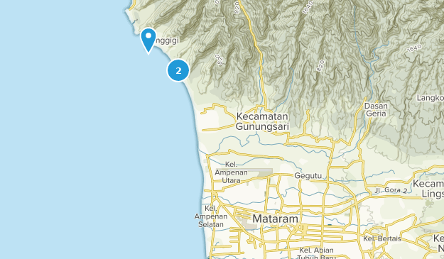 Mataram, Sumbawa Map