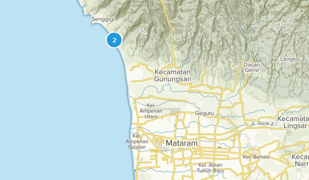 Mataram, Sumbawa Map