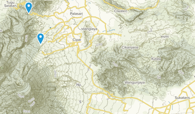 Cianjur, Java Occidental Map