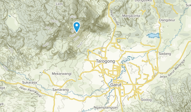 Garut, West Java Map