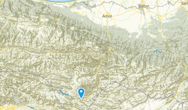 Amol, Mazandaran Map