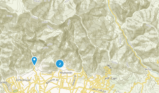 Shemiran, Tehran Map