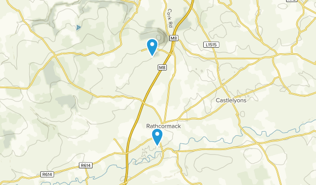 Rathcormack, Cork County Map