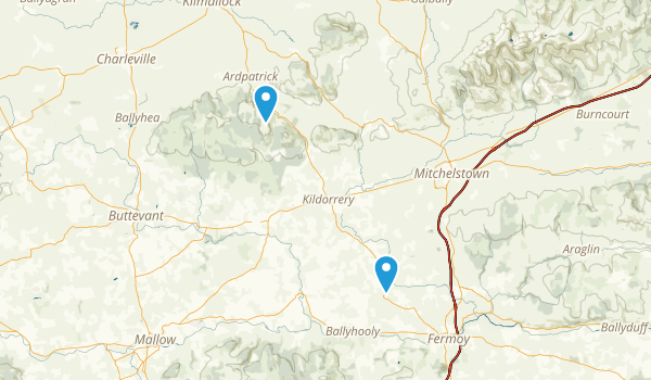Glanworth, Cork Map