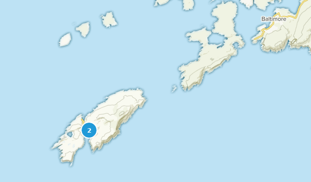 Cape Clear, County Cork Map