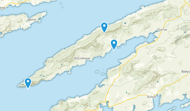 Durrus, County Cork Map