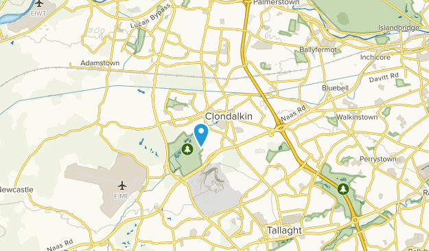 Clondalkin, County Dublin Map