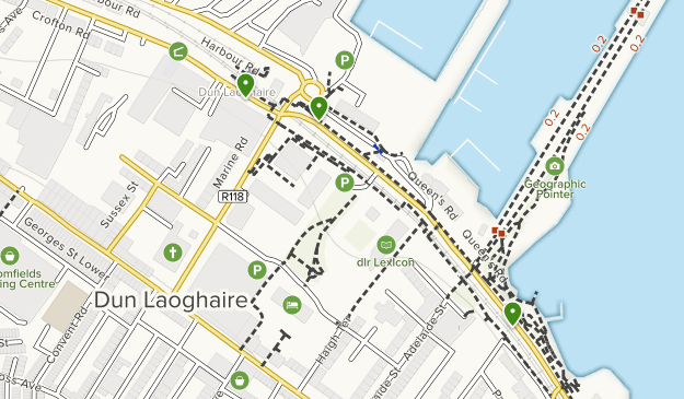 Dún Laoghaire, County Dublin Map
