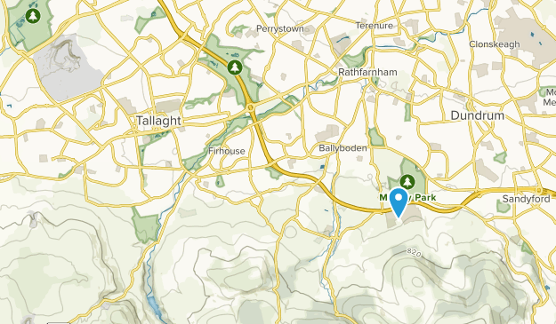 Tallaght, County Dublin Map