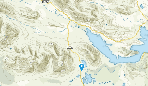 An Mám, Condado de Galway Map