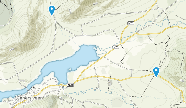 Cahersiveen, Kerry Map
