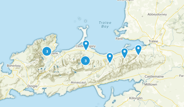 Castlegregory, County Kerry Map