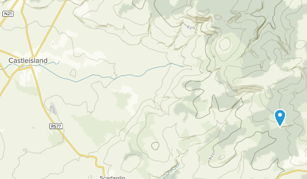 Castleisland, comté de Kerry Map