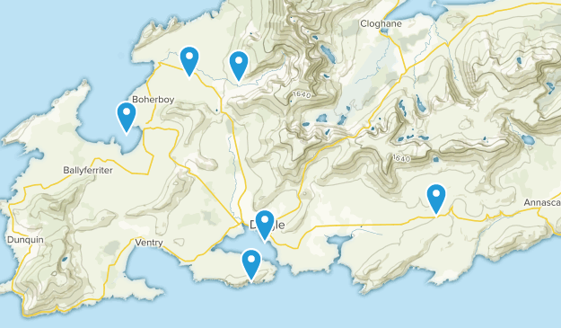 Dingle, Condado de Kerry Map