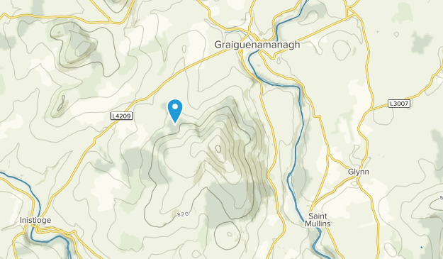 Freaghana, County Kilkenny Map