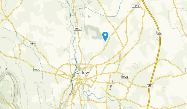 Carlow, County Laois Map