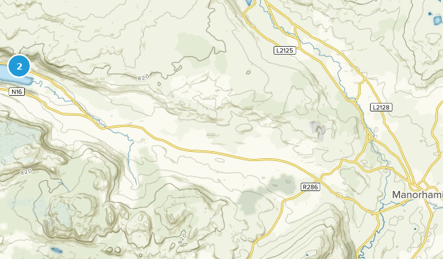 Manorhamilton, Condado de Leitrim Map