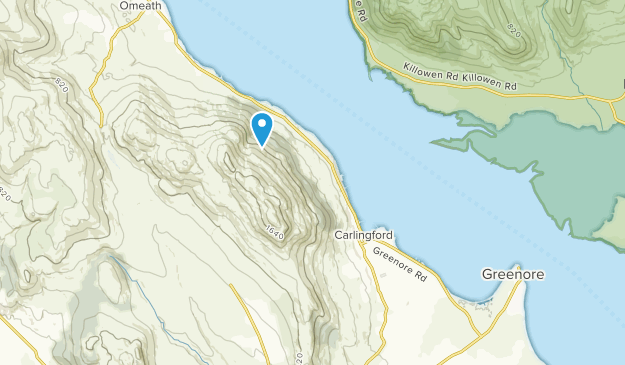 Carlingford, County Louth Map