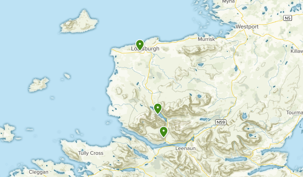 Louisburgh, County Mayo Map