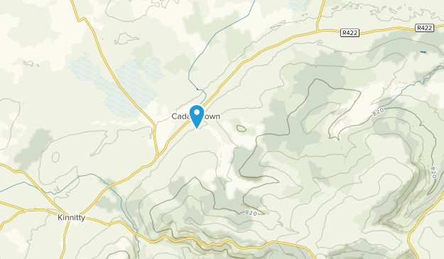 Letter, County Offaly Map
