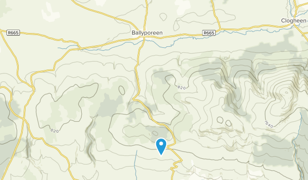 Ballyporeen, Condado de Tipperary Map