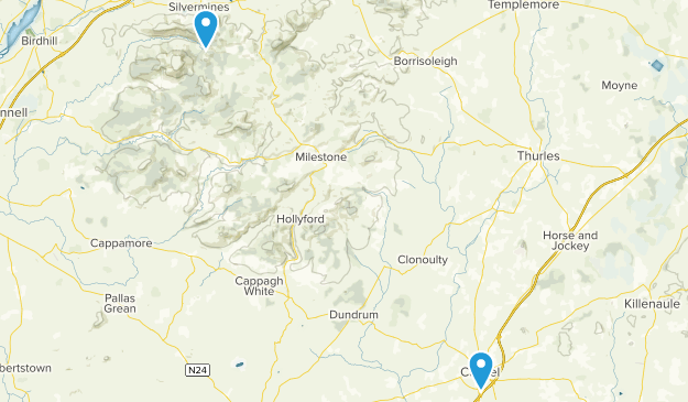 Cashel, County Tipperary Map