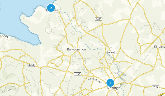 Nenagh, County Tipperary Map
