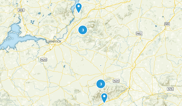 Tipperary, Condado de Tipperary Map