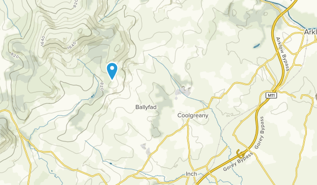 Coolgreany, County Wexford Map