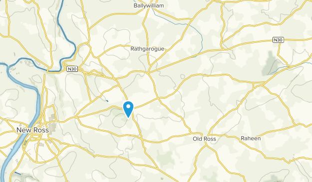 Whitemoor, County Wexford Map