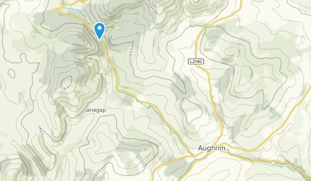 Aughrim, Comté de Wicklow Map