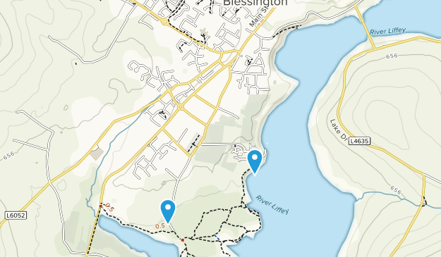 Blessington, Comté de Wicklow Map