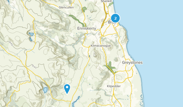 Bray, County Wicklow Map