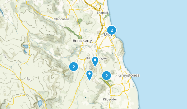 Bray, County Wicklow Map