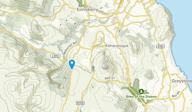 Kilmacanoge, County Wicklow Map
