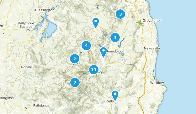 Rathdrum, County Wicklow Map