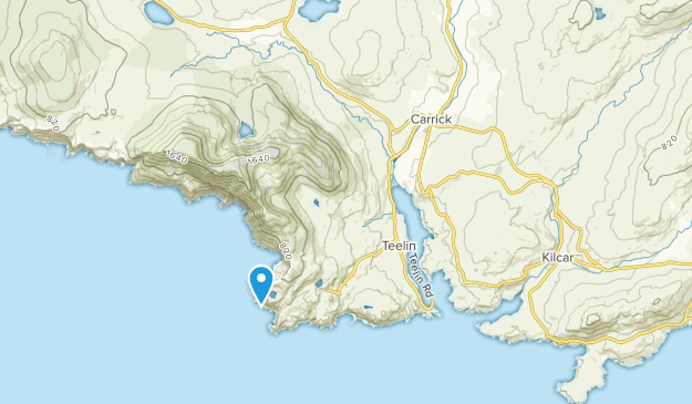 Carrick, Donegal County Map