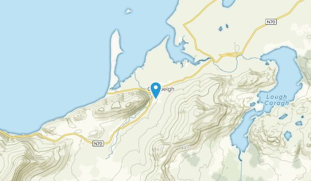 Glenbeigh, Donegal Map