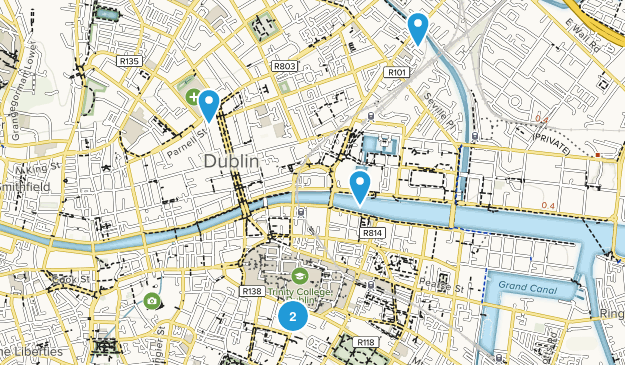 Dublin, Dublin City Map