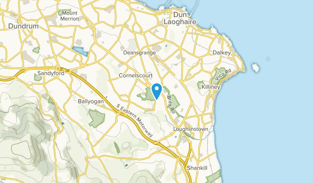 Dublin, Dunlaoghaire-Rathdown Map
