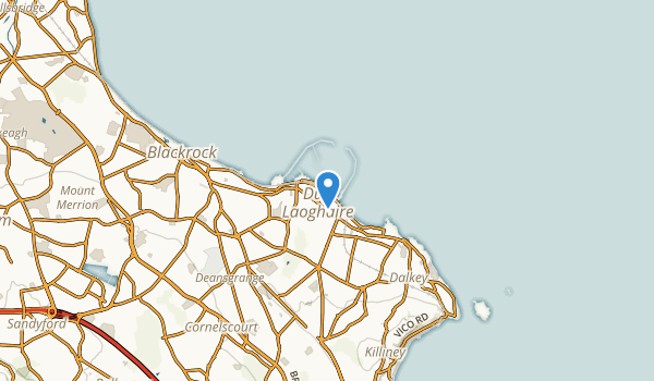 Dún Laoghaire, Dunlaoghaire-Rathdown Map
