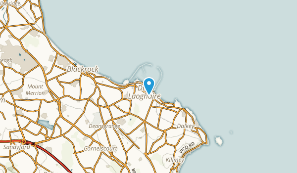 Dún Laoghaire, Dunlaoghaire-Rathdown Map