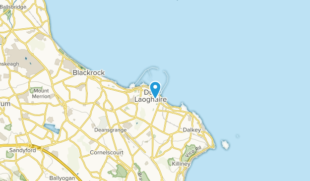 Dún Laoghaire, Dunlaoghaire-Rathdown Map