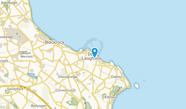 Dún Laoghaire, Dunlaoghaire-Rathdown Map
