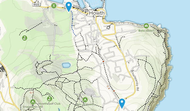 Howth, Fingal Map