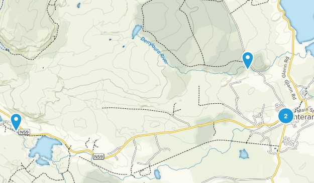 Oughterard, Galway Map
